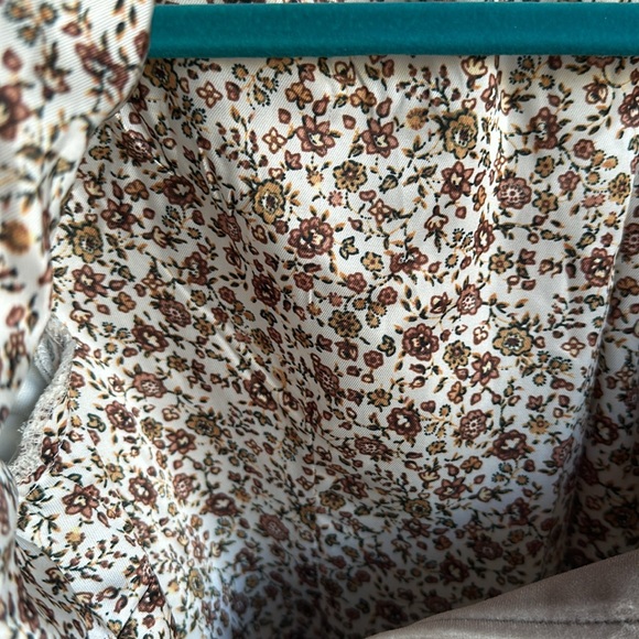 Size 4 blazer, velvet brown ombré - Picture 3 of 3